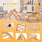 Wood Color Montessori 5-in-1 Indoor Kids Climbing Set for Ages 1-3